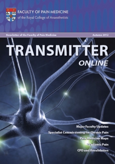 Transmitter Autumn 2012 cover